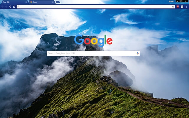 Archipelago Chrome theme - Screenshot 2