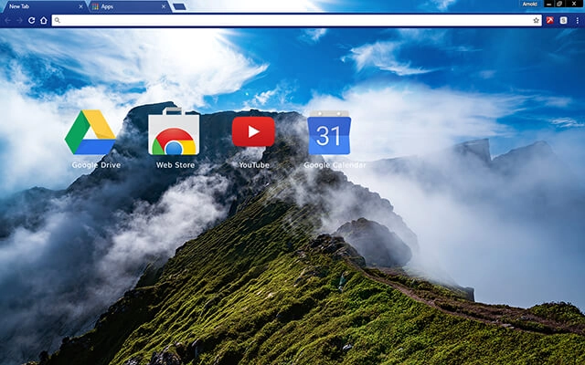 Archipelago Chrome theme - Screenshot 3
