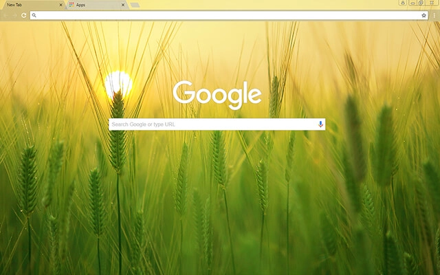 Barley Field Chrome theme - Screenshot 2