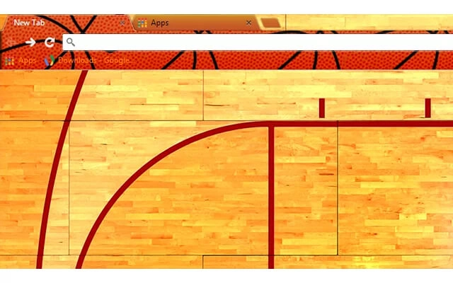 Basketball Chrome theme - Screenshot 2