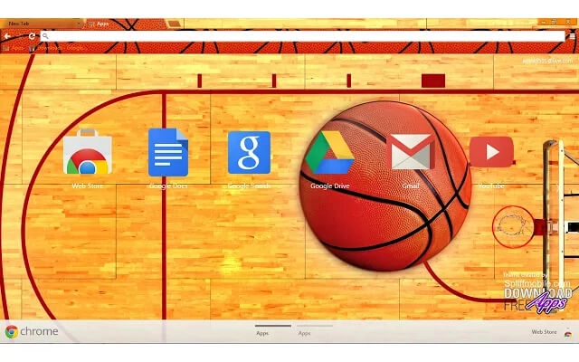 Basketball Chrome theme - Screenshot 3
