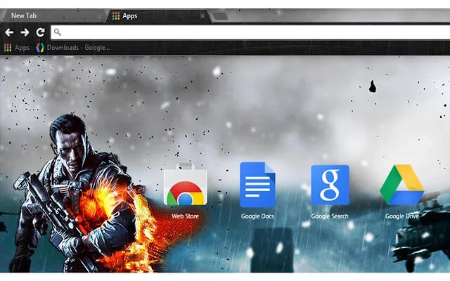 Battlefield 4 Chrome theme - Screenshot 2