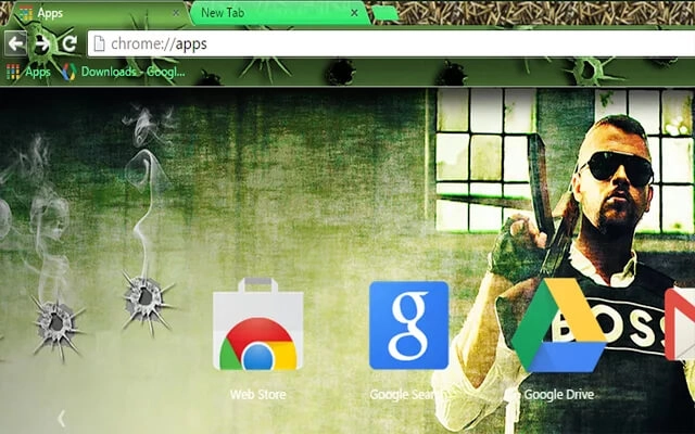 Battlefield Hardline Boss Chrome theme - Screenshot 2