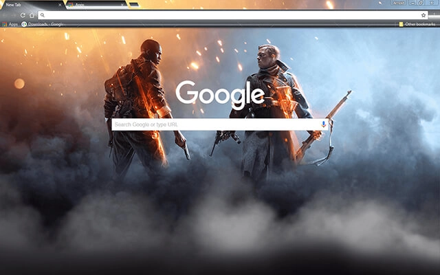 Battlefield 1 Chrome theme - Screenshot 2