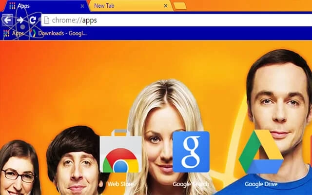 Big Bang Theory Chrome theme - Screenshot 3