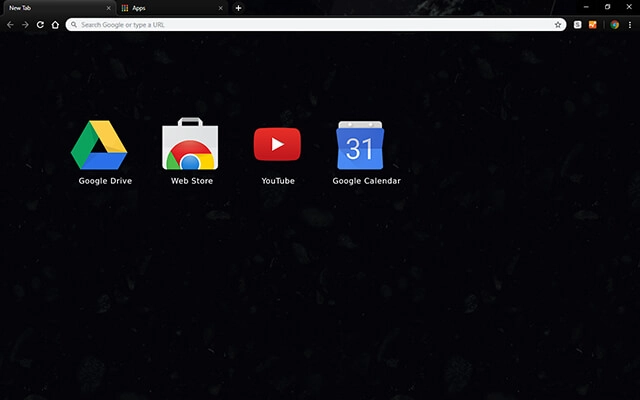 Black Massive Chrome theme - Screenshot 3