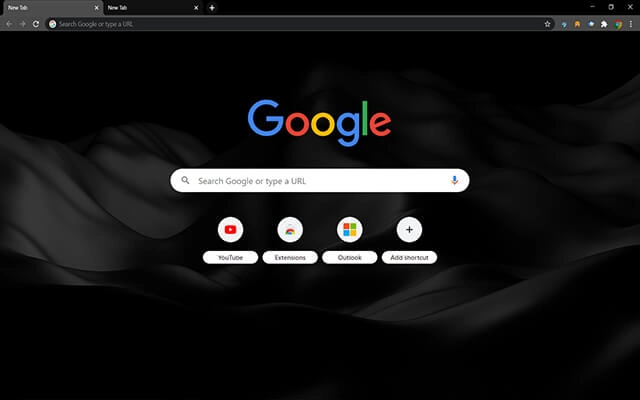 Black Silk Chrome theme - Screenshot 2