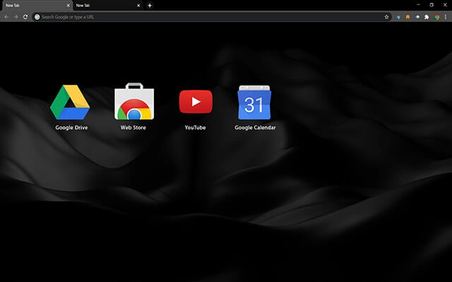 Black Silk Chrome theme - Screenshot 3