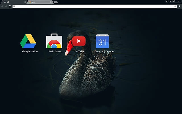 Black Swan Chrome theme - Screenshot 3