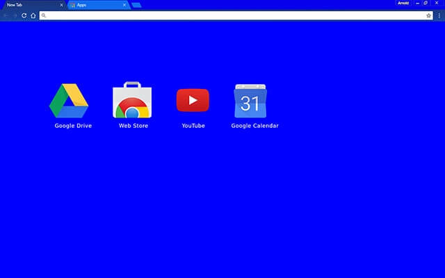 Blue Bloo Chrome theme - Screenshot 3