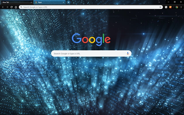 Blue Chill Chrome theme - Screenshot 2