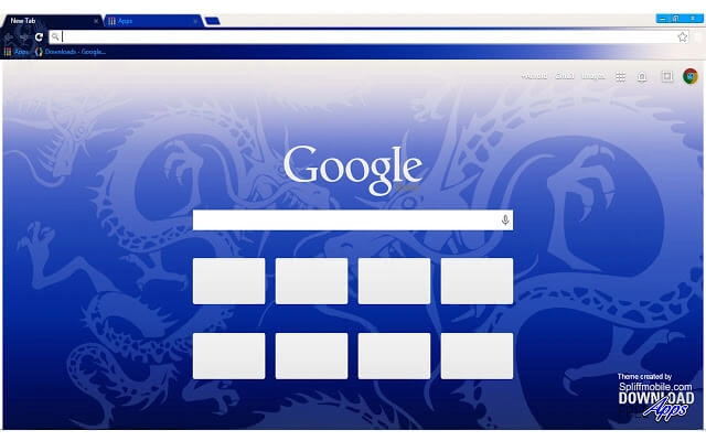 Blue Dragon Theme