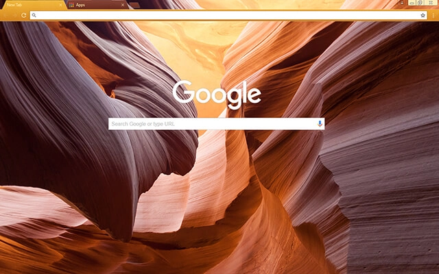Canyon Chrome theme - Screenshot 2