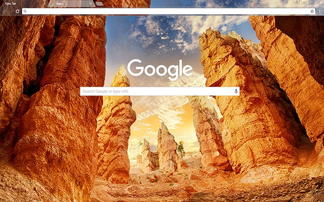 Canyon Rock Chrome theme - Screenshot 2