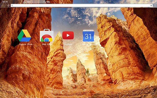 Canyon Rock Chrome theme - Screenshot 3