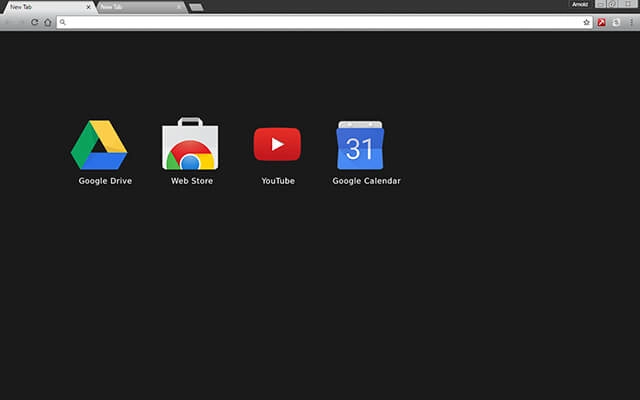 Carbon Pro Chrome theme - Screenshot 3