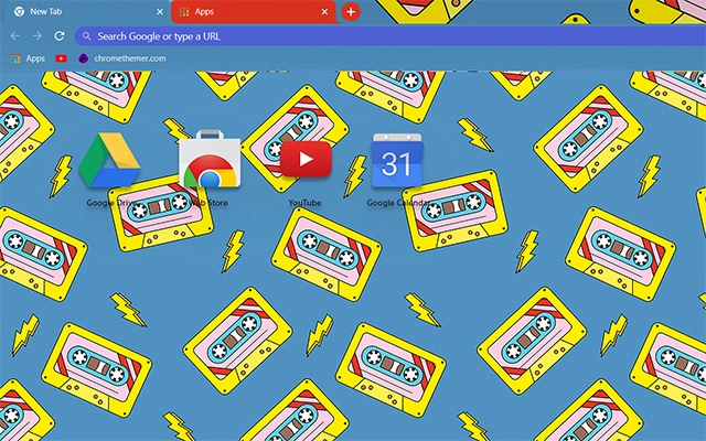 Casette Tapes Chrome theme - Screenshot 3