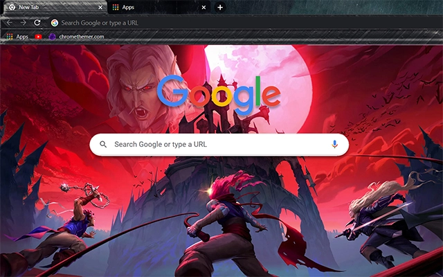 Castlevania Chrome theme - Screenshot 2
