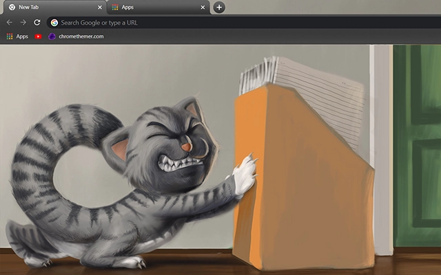 Cat at Work Theme