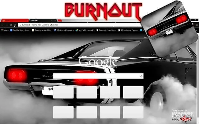 Charger Chrome theme - Screenshot 2