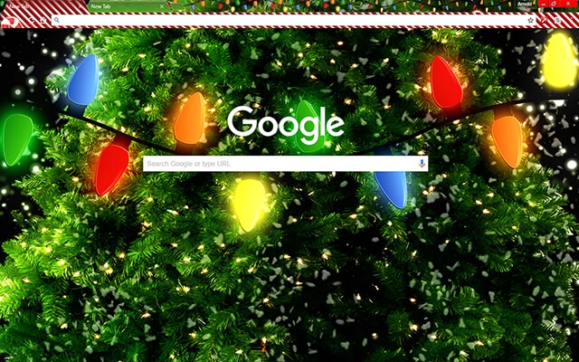 Christmas Chrome theme - Screenshot 2