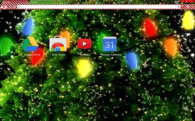 Christmas Chrome theme - Screenshot 3