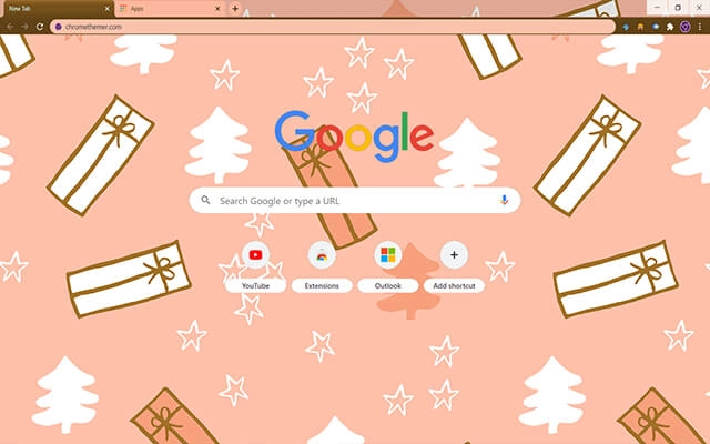 Christmas Milkshake Chrome theme - Screenshot 2