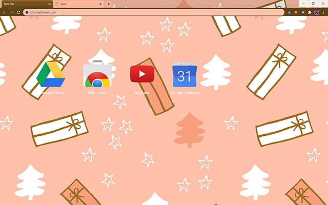 Christmas Milkshake Chrome theme - Screenshot 3