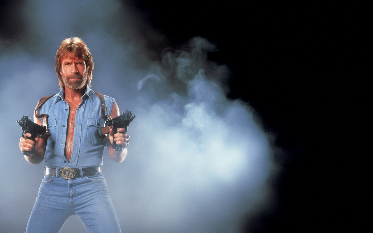 Chuck Norris Chrome theme preview