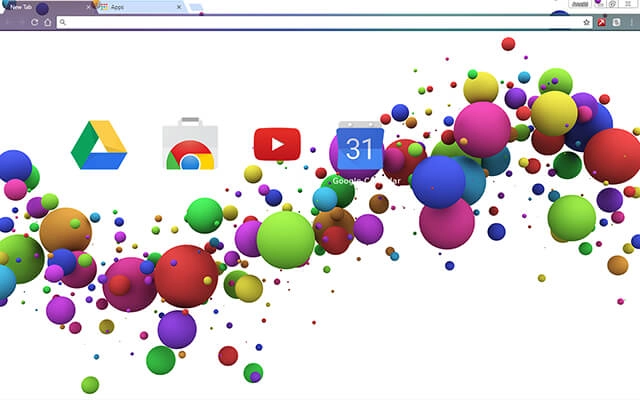 Color Splash Chrome theme - Screenshot 3
