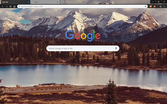 Colorado Mountains Chrome theme - Screenshot 2