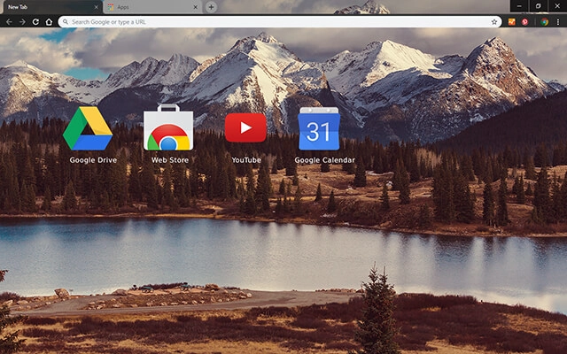 Colorado Mountains Chrome theme - Screenshot 3