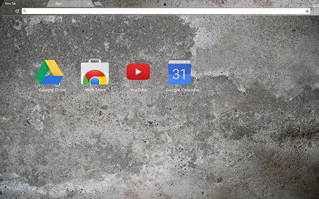 Concrete Chrome theme - Screenshot 3
