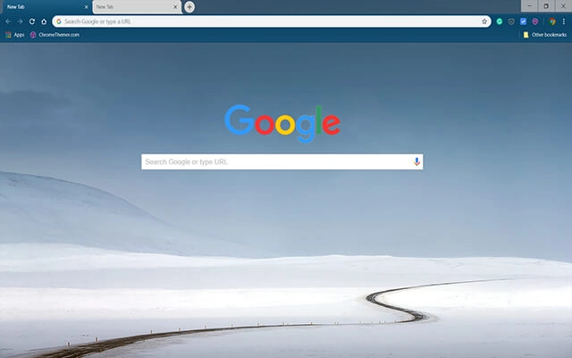 Continental Winter Chrome theme - Screenshot 2