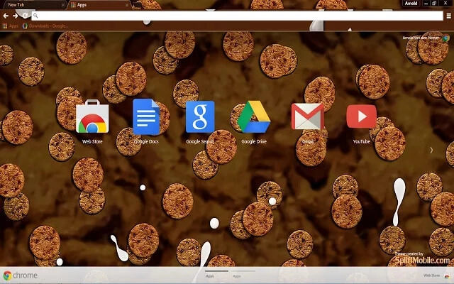 Cookies & Milk Theme