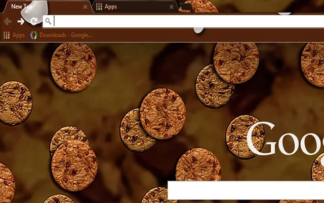 Cookies & Milk Chrome theme - Screenshot 2