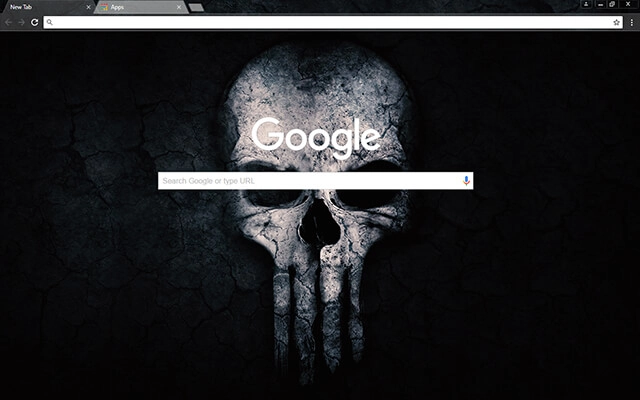 Crossbone Skull Chrome theme - Screenshot 2