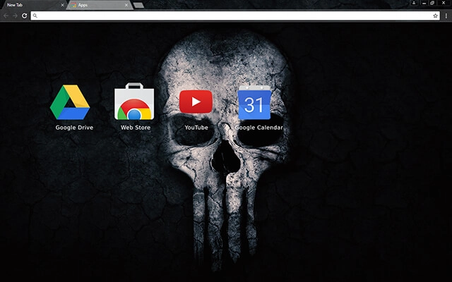Crossbone Skull Chrome theme - Screenshot 3