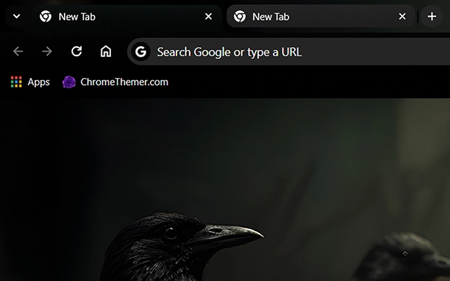 Crows Chrome theme - Screenshot 3