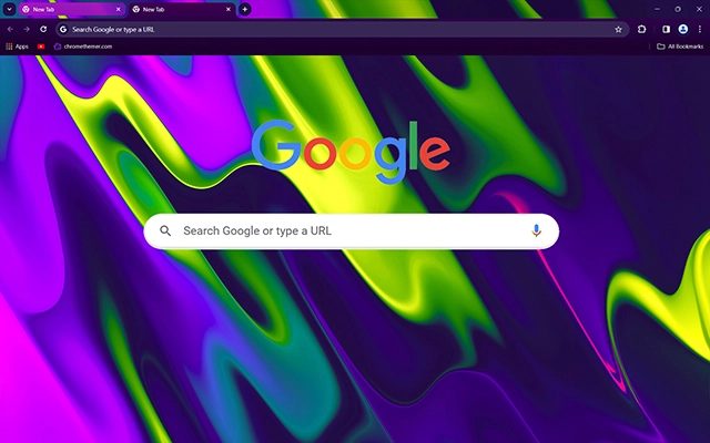 Cyber Wave Chrome theme - Screenshot 3