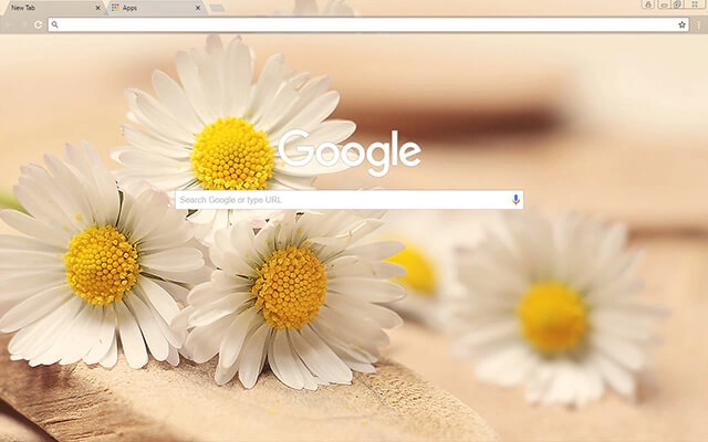 Daisy Days Chrome theme - Screenshot 2