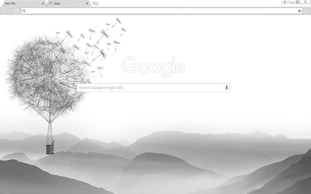 Dandelion Valley Chrome theme - Screenshot 2