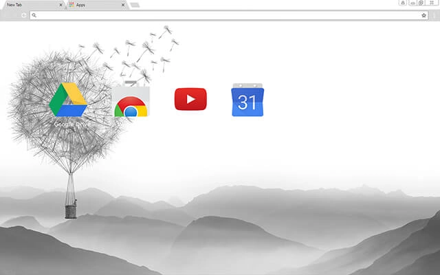 Dandelion Valley Chrome theme - Screenshot 3
