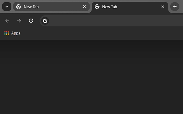 Dark Grey Chrome theme - Screenshot 2