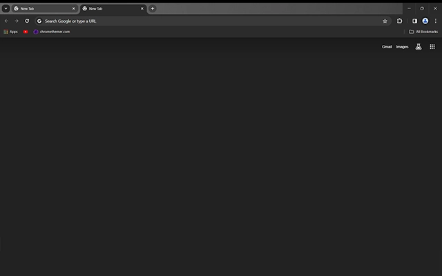 Dark Grey Chrome theme - Screenshot 3