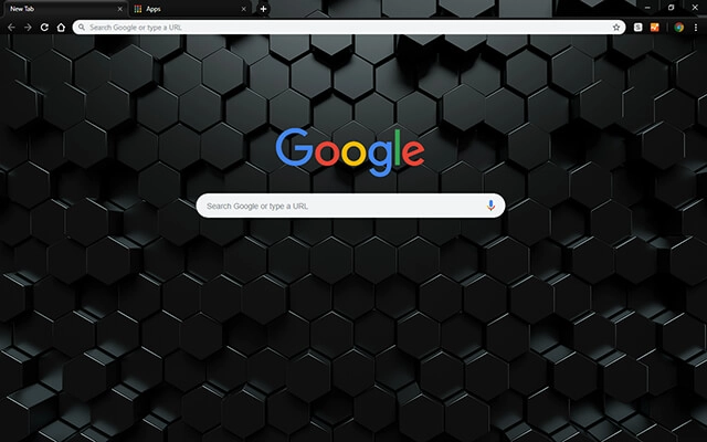 Dark Hexahedron Chrome theme - Screenshot 2