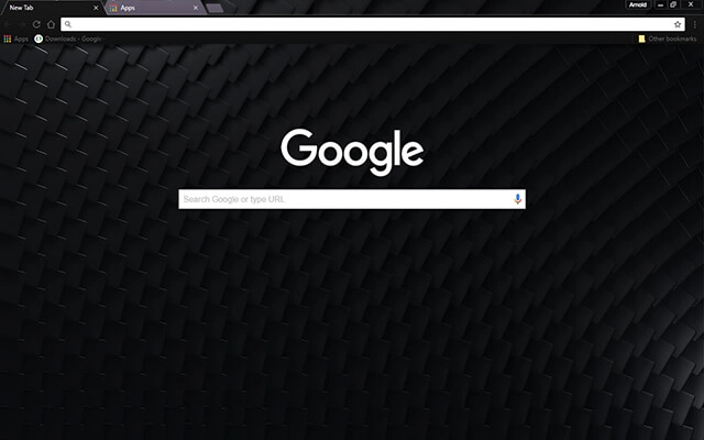 Dark Paladin Chrome theme - Screenshot 2