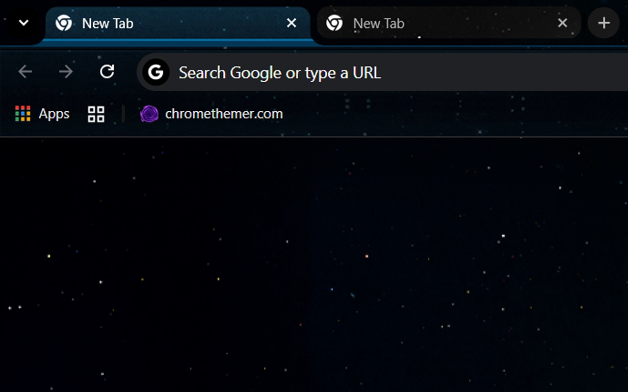 Dark Samurai Chrome theme - Screenshot 3