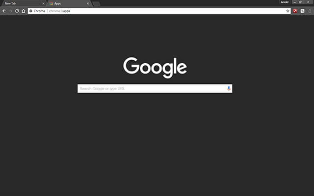 Darker Chrome theme - Screenshot 2