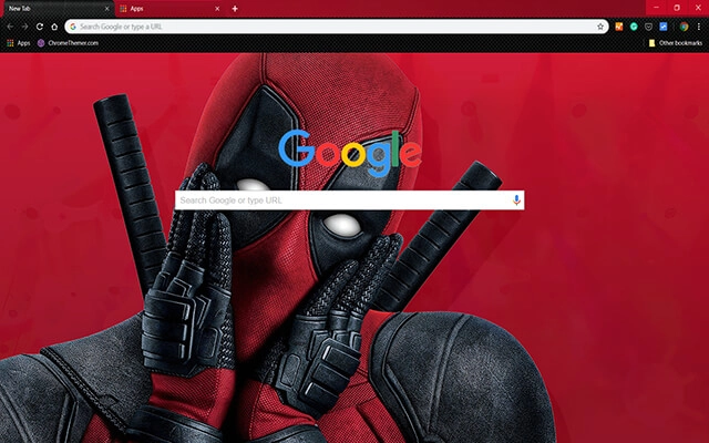 Deadpool Funny Chrome theme - Screenshot 2